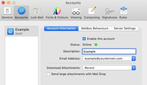 How To Setup IMAP Email On Mac Mail - Entrust Network